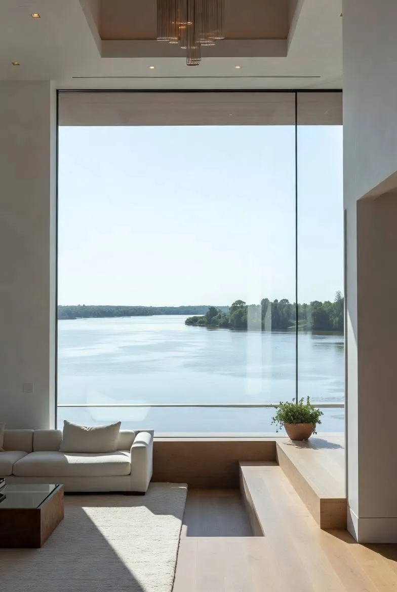 Slimline Aluminium Window Price India - Clear Glass Hinged Door | Stylish Entrance Design | Casement Window Style | Best Price